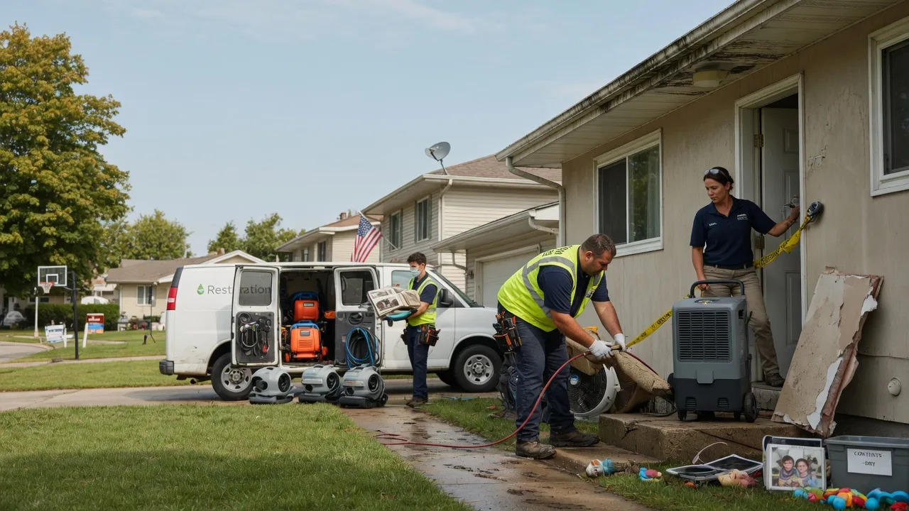 Water Damage Restoration in Onaka, SD near me